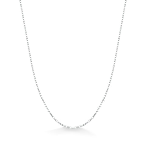 Corrente de Prata 0,24mm Veneziana 60cm