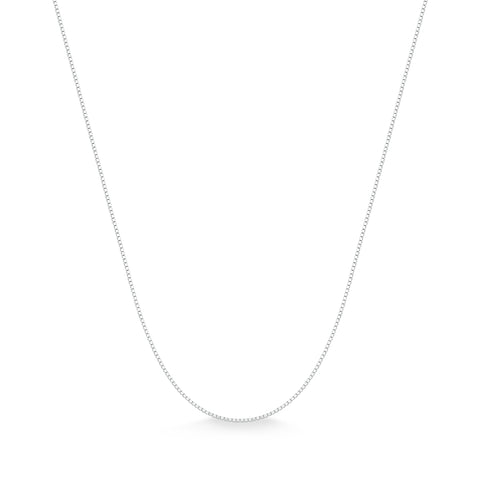 Corrente de Prata 0,15mm Veneziana 45cm