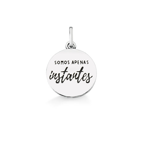 Pingente de Prata Medalha